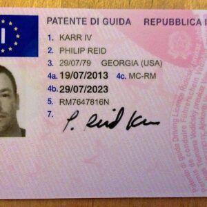 Buy Italy Drivers license online