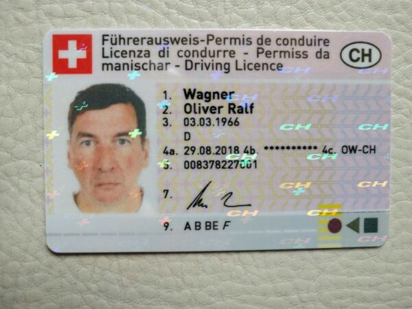 Buy Swiss driver's license without practical test