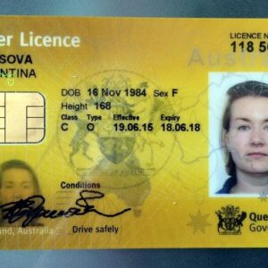 Buy real Australian driver's license