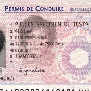 Buy France drivers license online